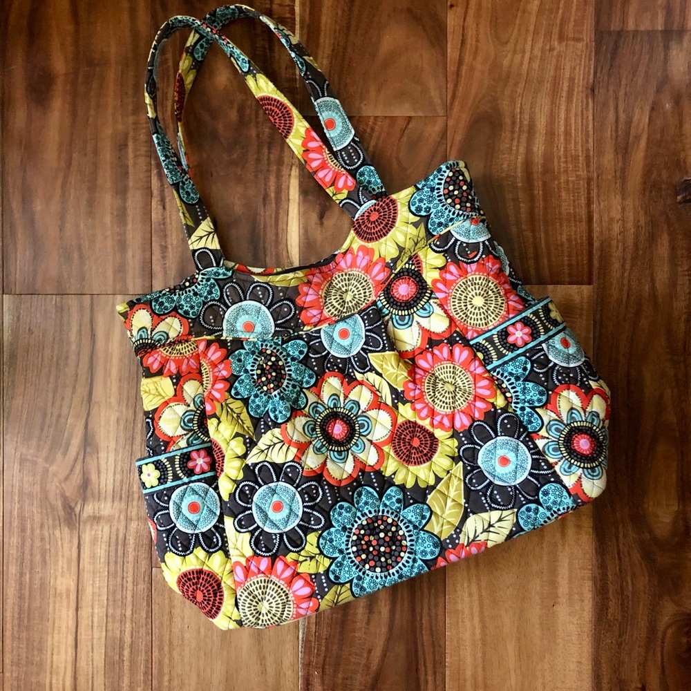 Vera Bradley Pleated Tote